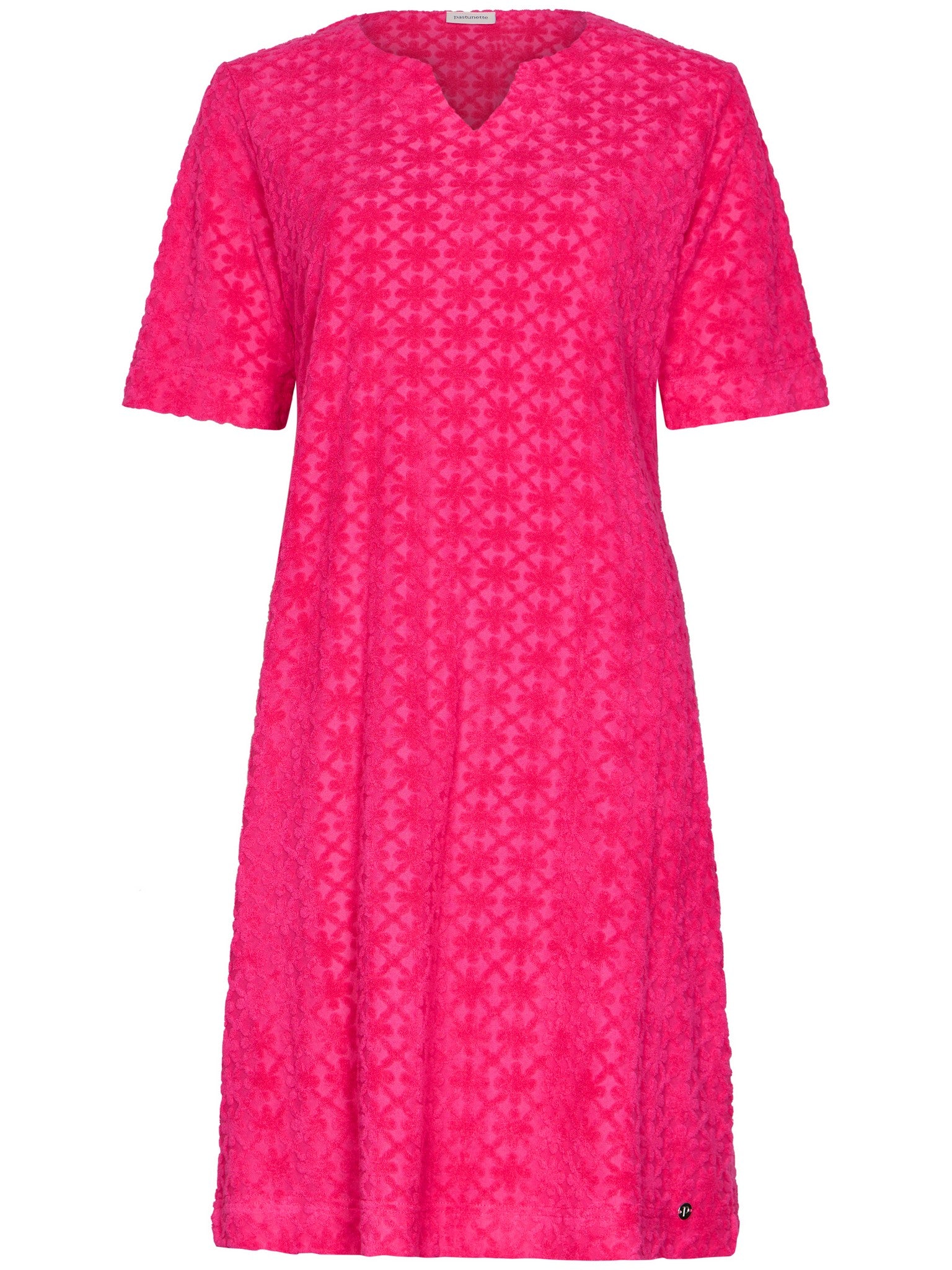 pastunette-paradise-pink-nachthemd-damen-rosa-baumwolle image 1