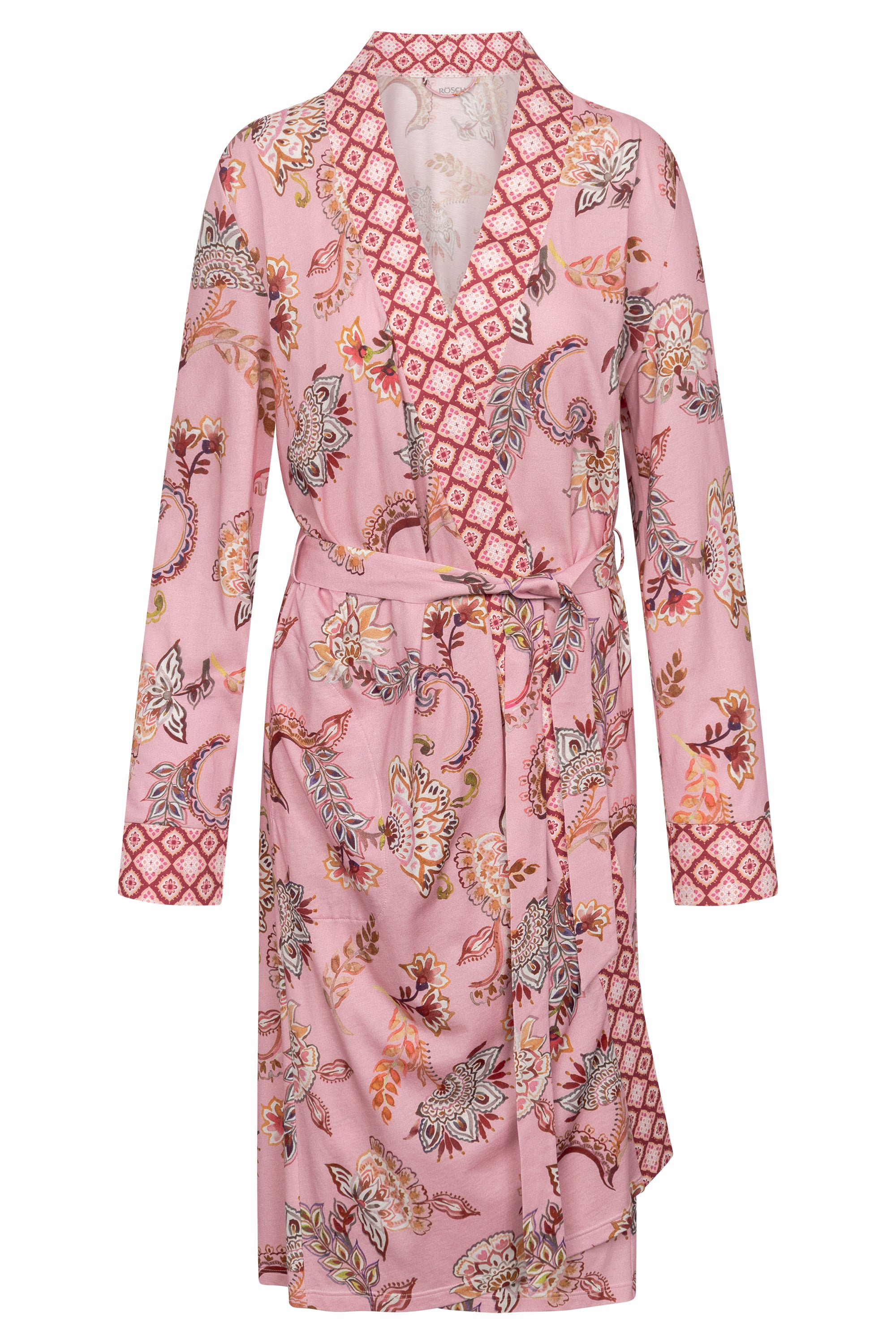 r-sch-be-happy-morgenmantel-midi-rosa-kimono-look image 2