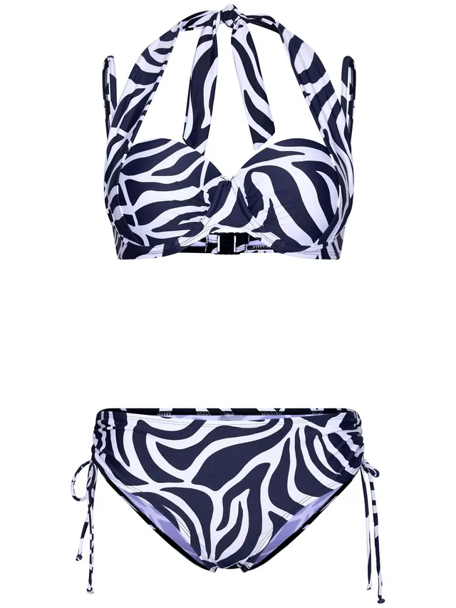 pastunette-animal-shell-bikini-dunkelblau-b-gel image 1