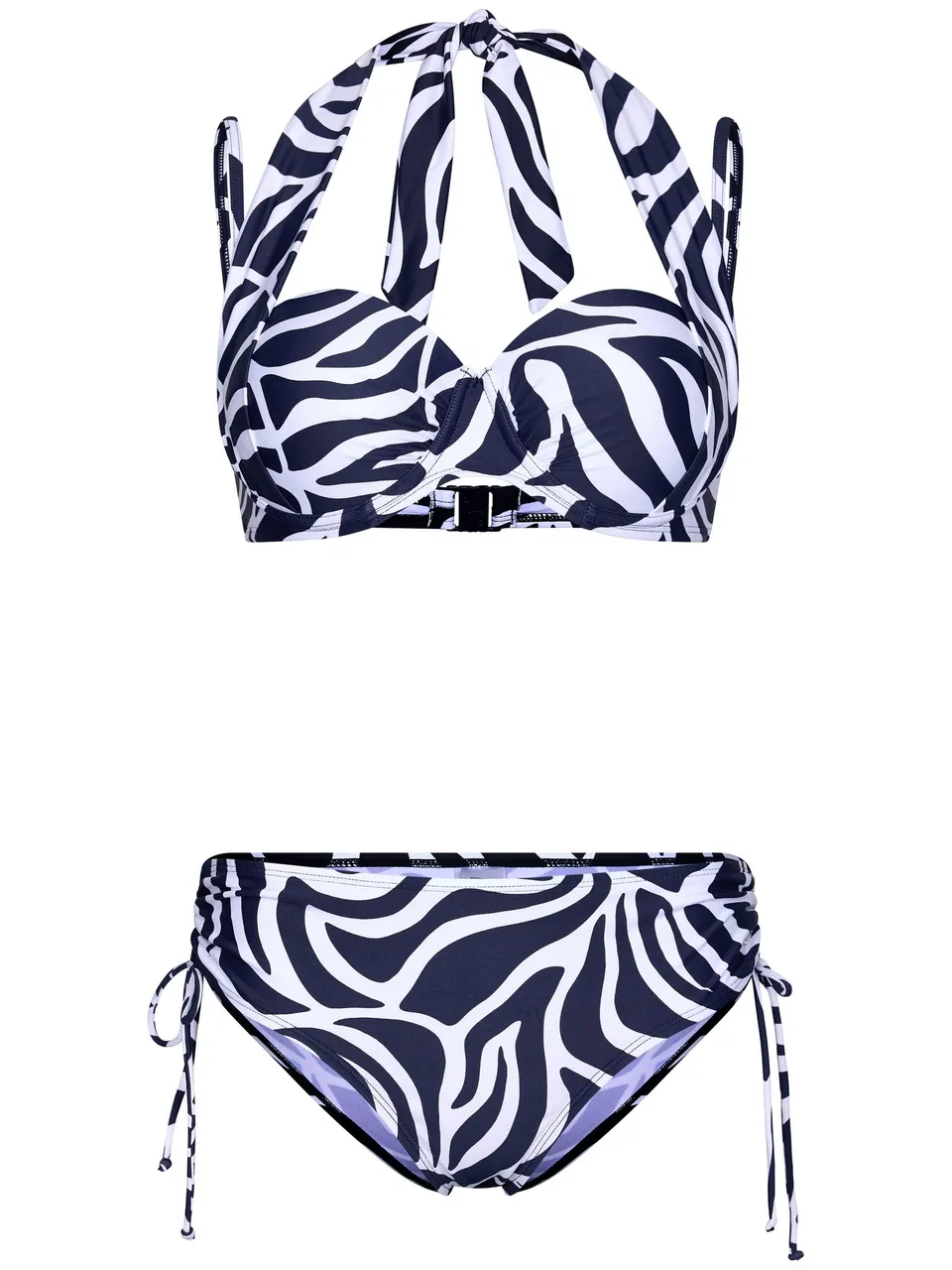 pastunette-animal-shell-bikini-dunkelblau-b-gel image 1