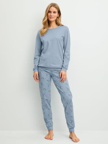 calida-favourites-dreams-hotel-nights-pyjama-damen-44-46-gemustert image 6