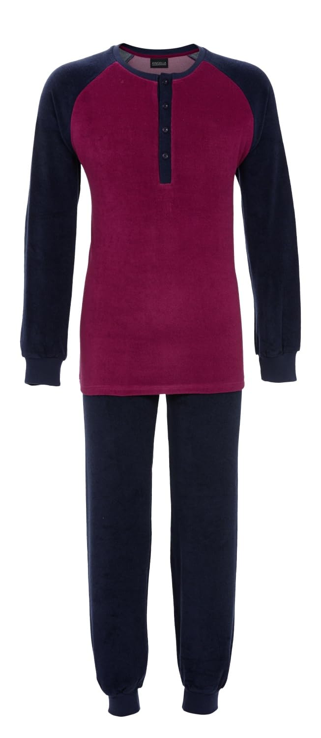 ringella-women-men-pyjama-stretchfrottee-kuschelpyjama-warm image 2