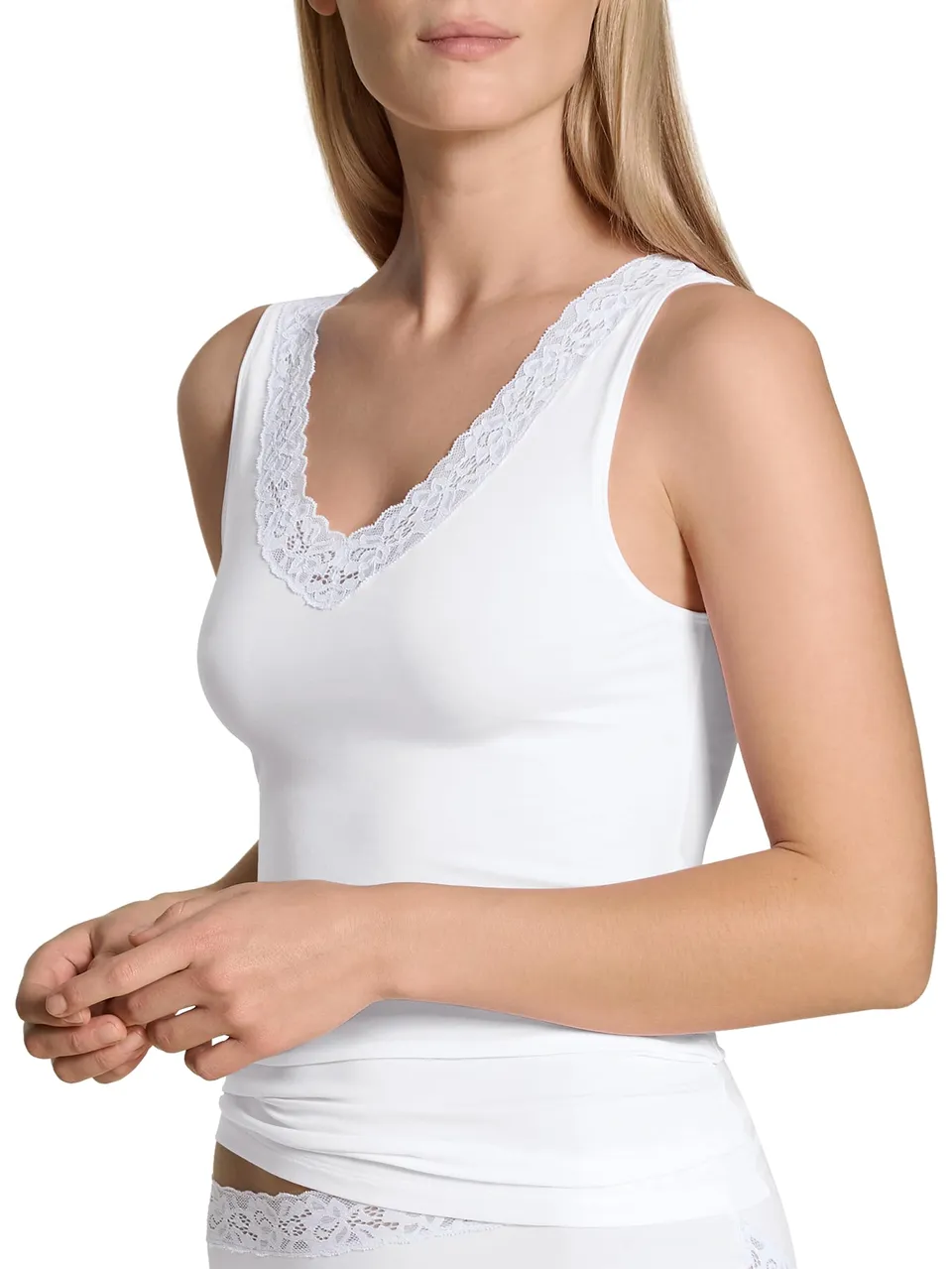 calida-natural-comfort-lace-tank-top-damen-spitze image 1