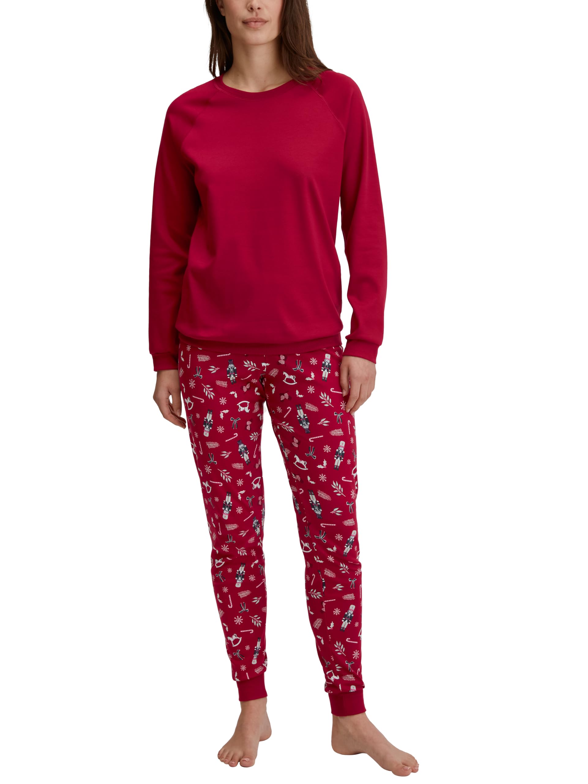 calida-favourites-sleep-pyjama-damen-rio-red-40-42-b-ndchen image 1