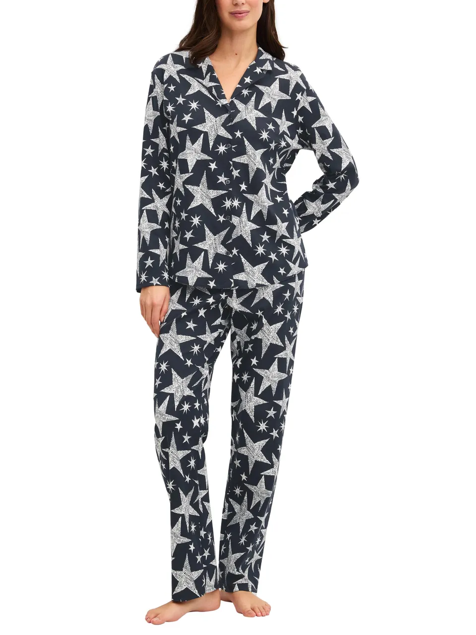calida-favourites-dreams-pyjama-damen-44-46-winter-langarm image 1