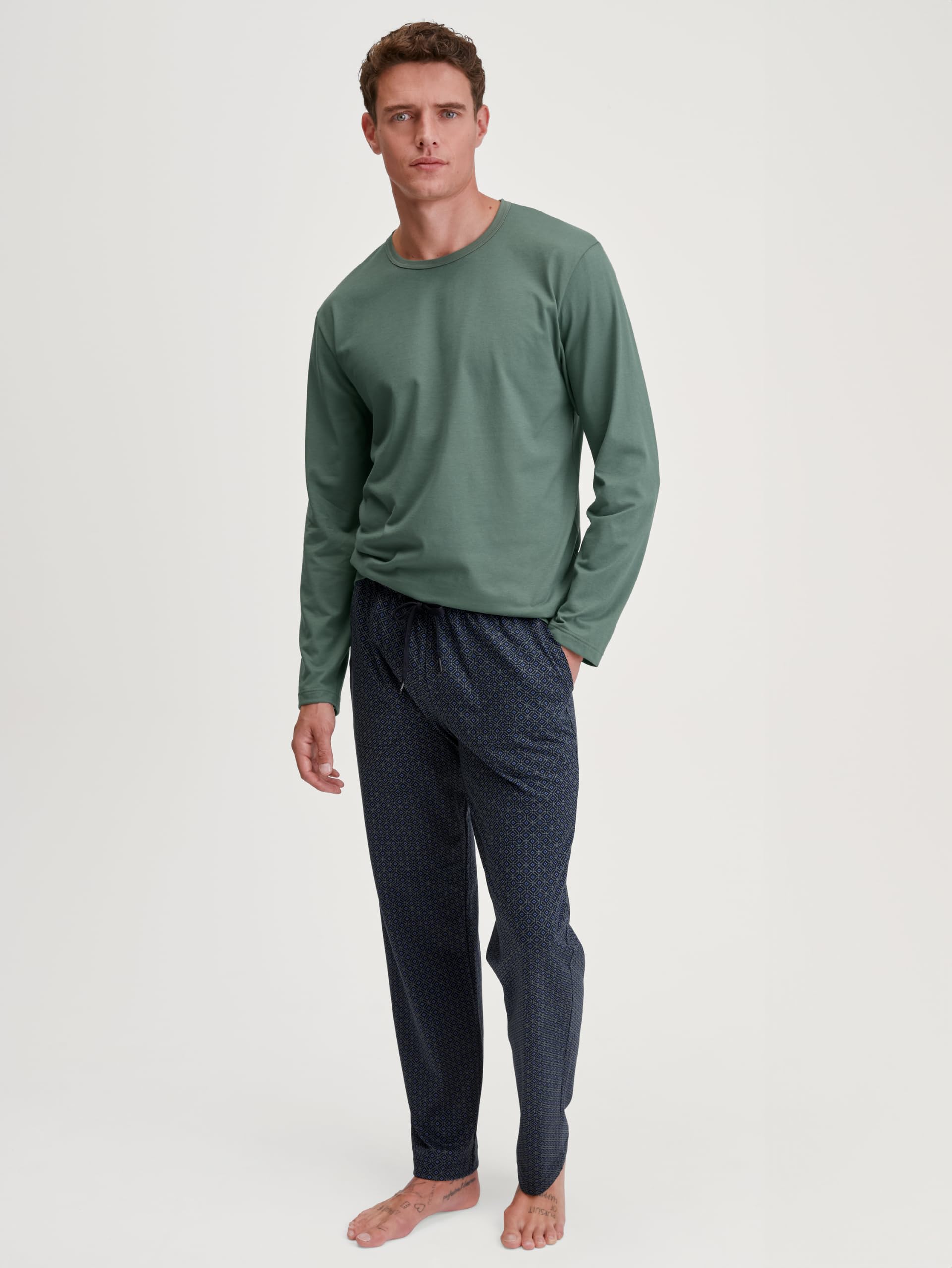 calida-remix-basic-sleep-hose-herren-baumwolle-seitentaschen-schlafhose image 5