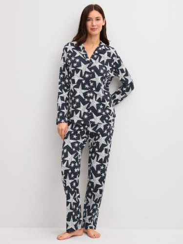 calida-favourites-dreams-pyjama-damen-44-46-winter-langarm image 6