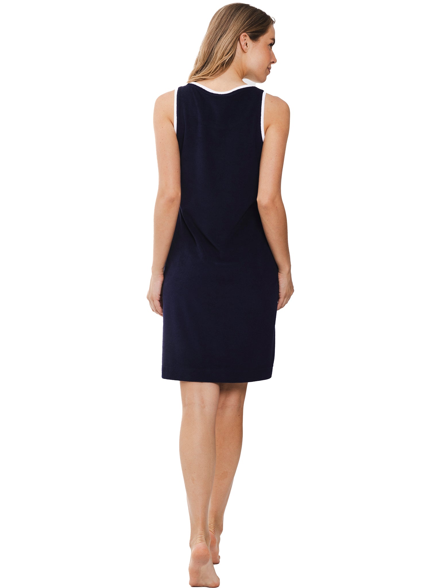 rebelle-kleid-sporty-dunkelblau-frottee-mit-taschen image 3