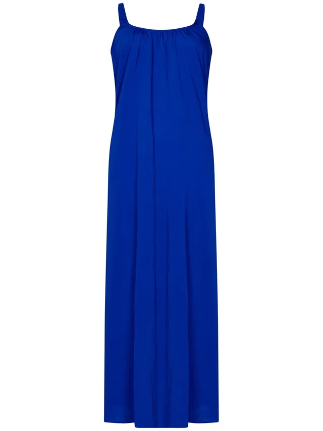pastunette-cobalt-sea-strandkleid-blau-lang-viskose image 1