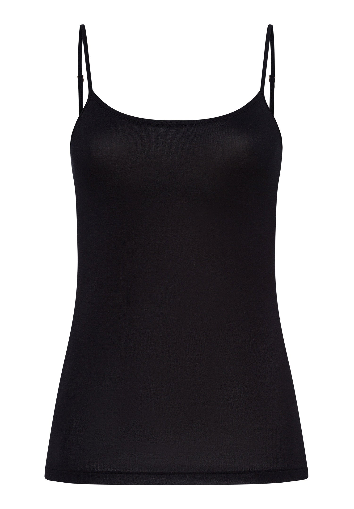 hanro-soft-touch-top-schwarz-spaghettitr-ger-tencel-modal image 1