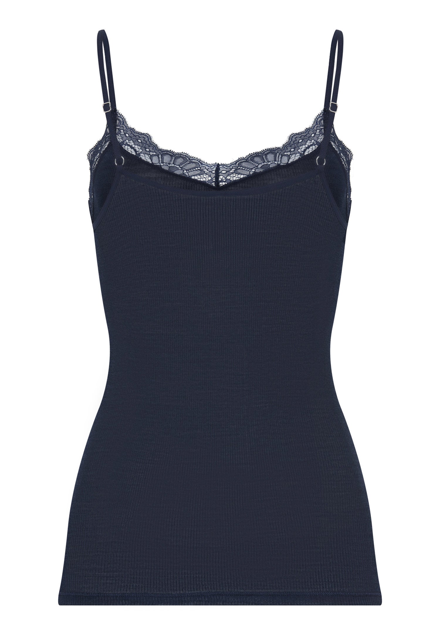 hanro-woolen-lace-070765-spaghettitop-deep-navy-merino-seide image 3