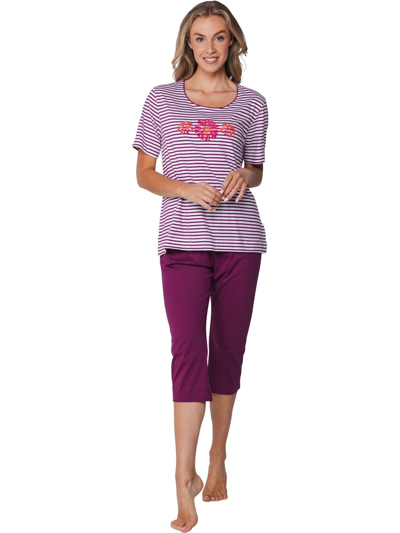 pastunette-paradise-pink-pyjama-rosa-bio-baumwolle-2 image 4