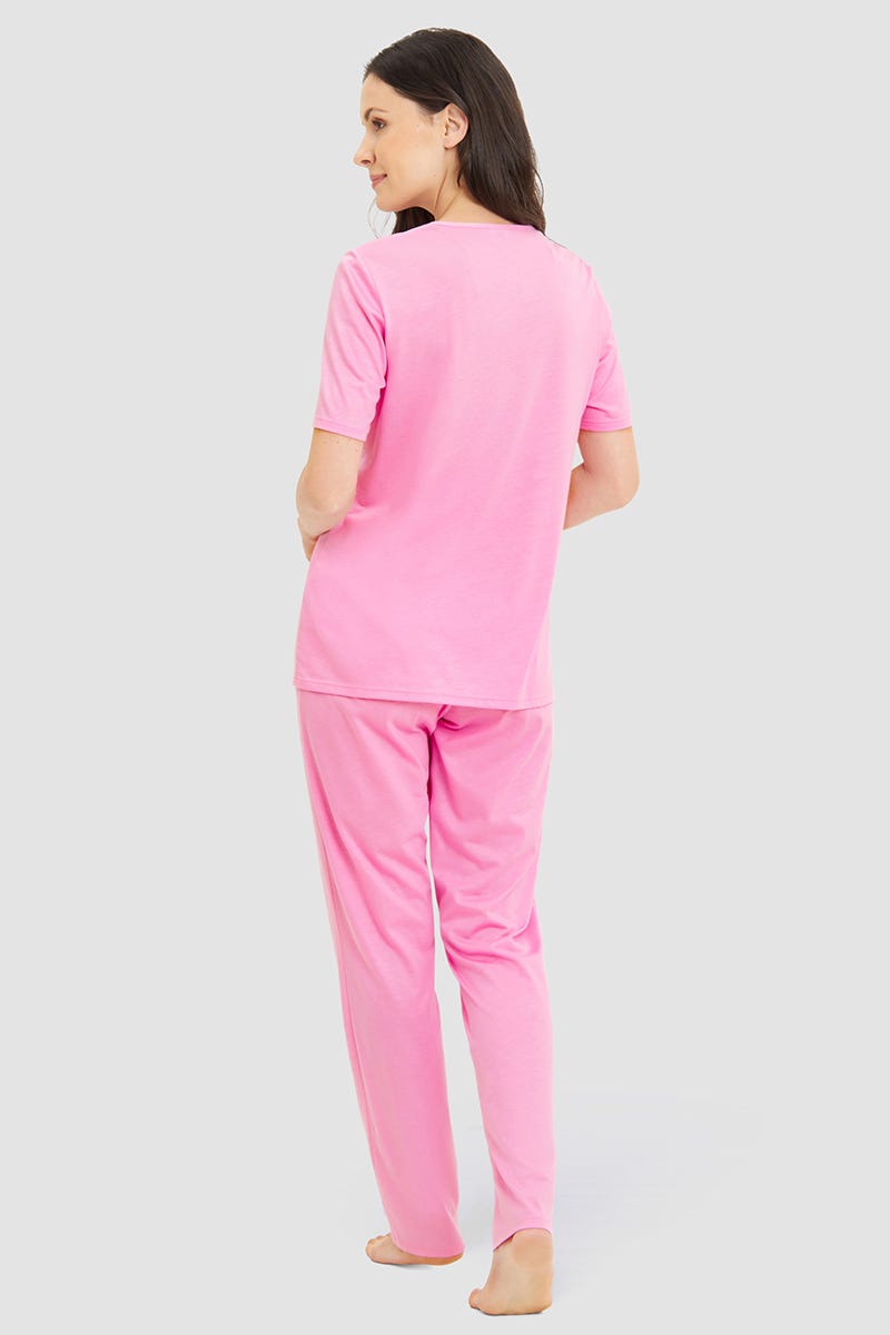 r-sch-be-happy-7-8-pyjama-spitze-rosa-baumwolle-modal image 3