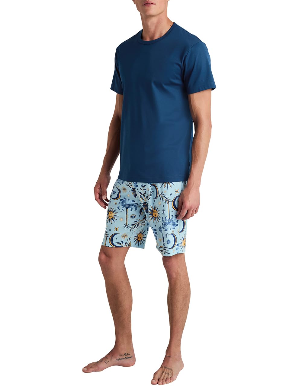 calida-relax-magic-kurz-pyjama-herren-baumwolle-sommer image 1