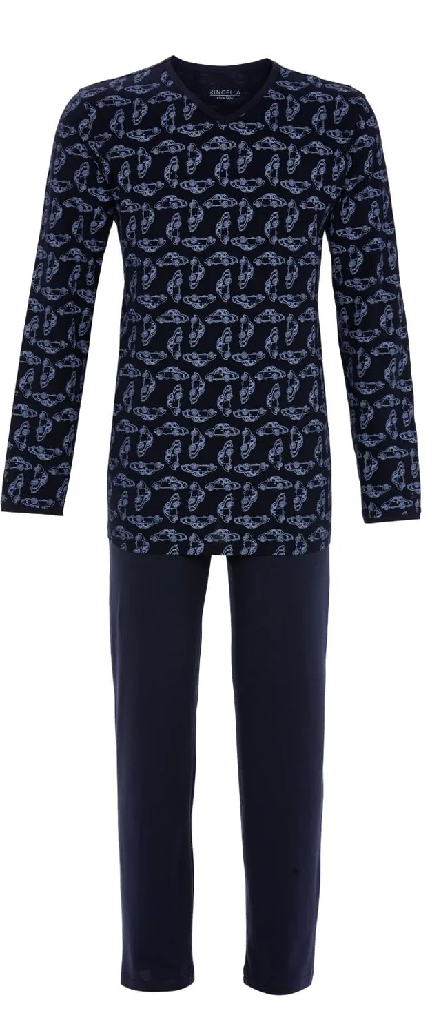 ringella-women-men-pyjama-auto-v-ausschnitt-herren image 1