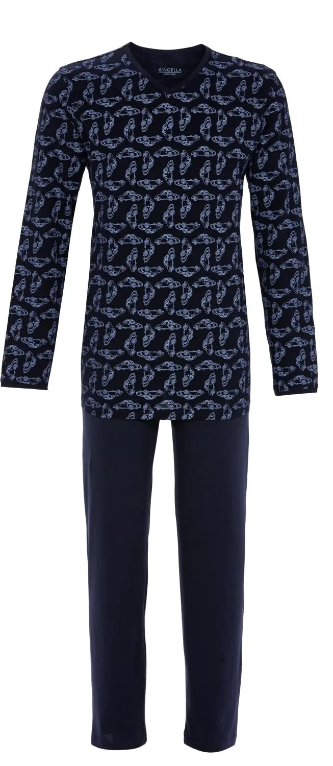ringella-women-men-pyjama-auto-v-ausschnitt-herren image 1