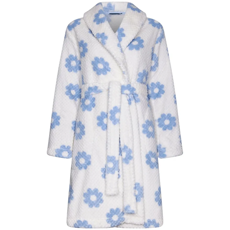 rebelle-ice-flowers-morgenmantel-ecru-fleece-blumen image 1