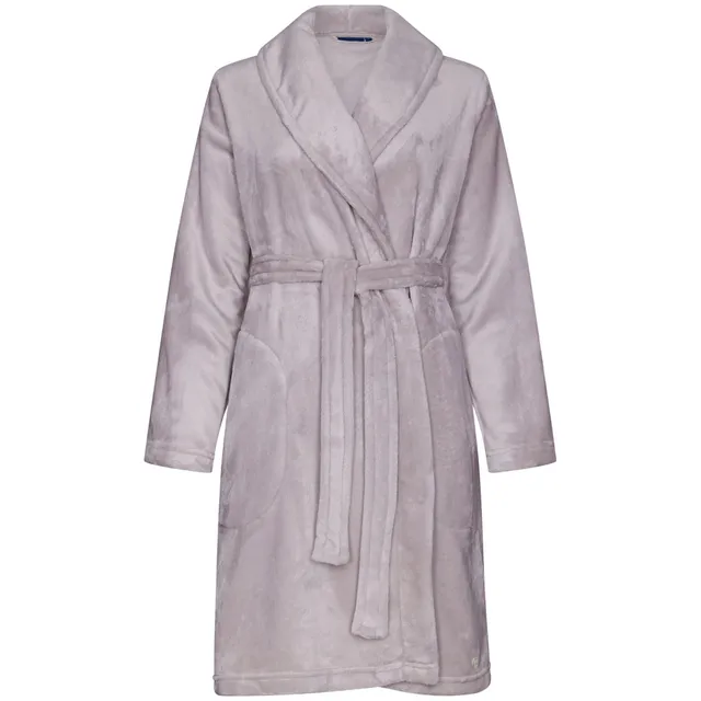 pastunette-bademantel-rosa-flanell-fleece-mit-schalkragen image 1