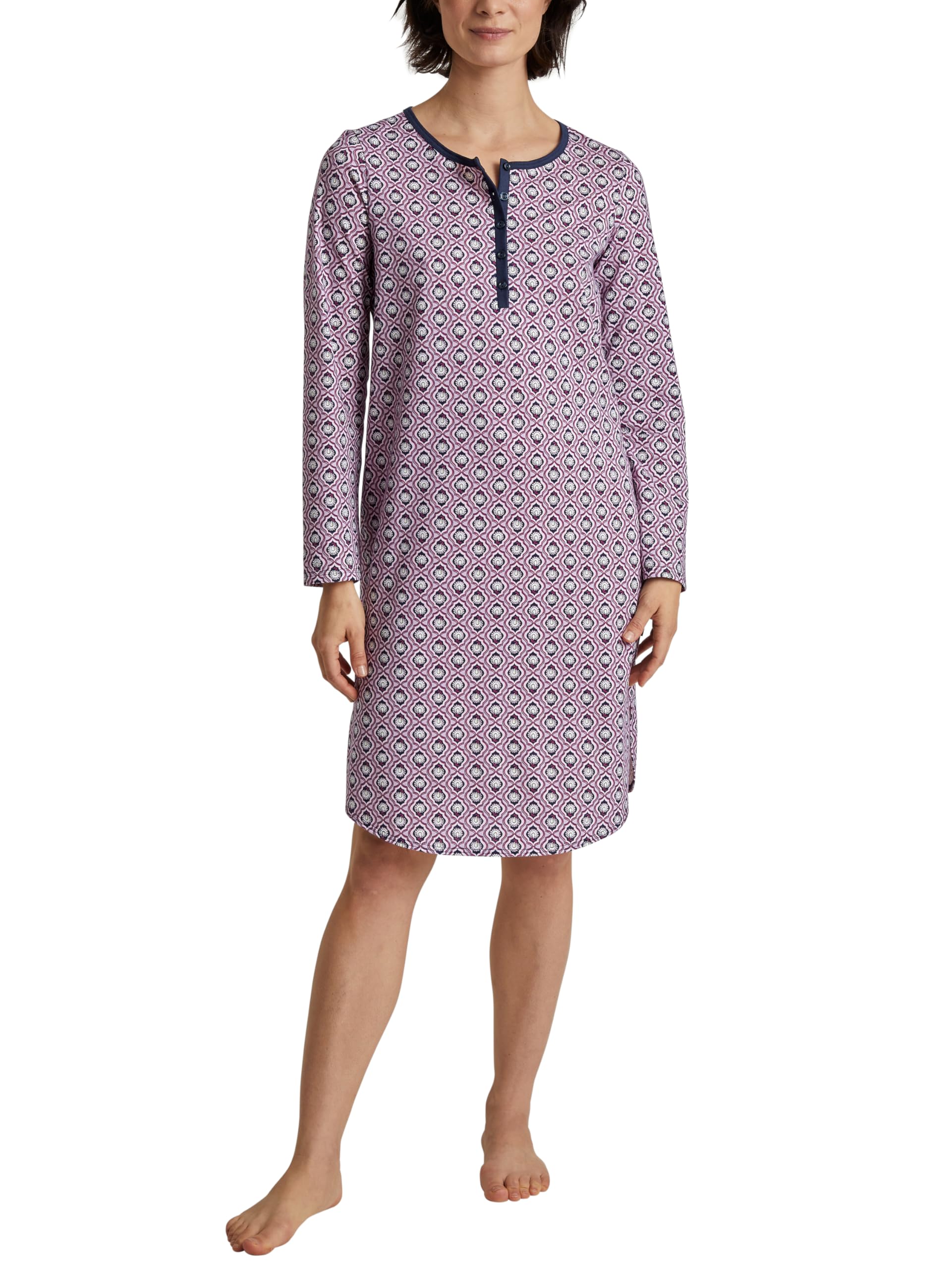 calida-lovely-nights-pyjama-oberteil-damen-baumwolle image 1
