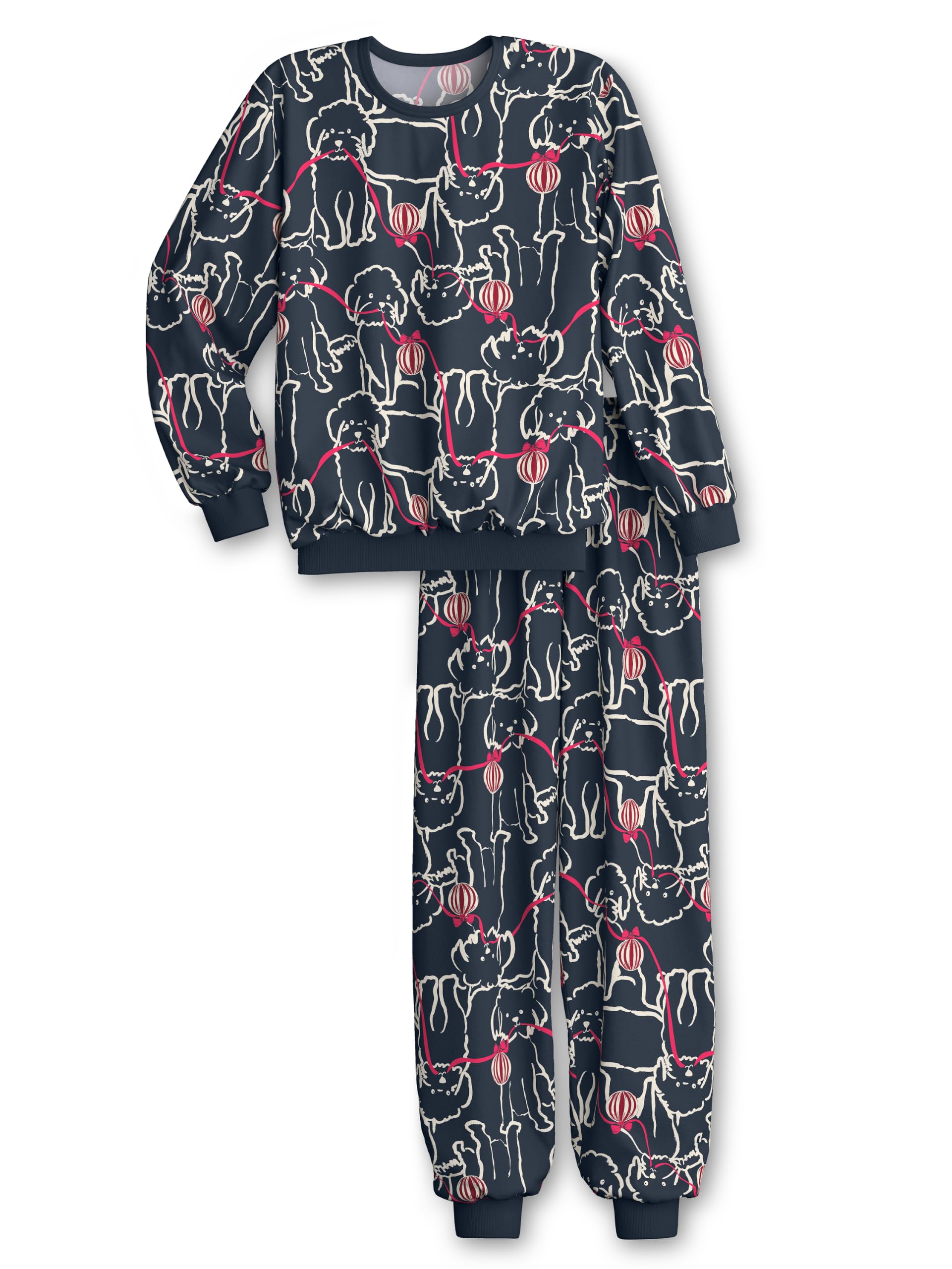 calida-family-friends-pyjamaset-m-dchen-92-98-rot image 4