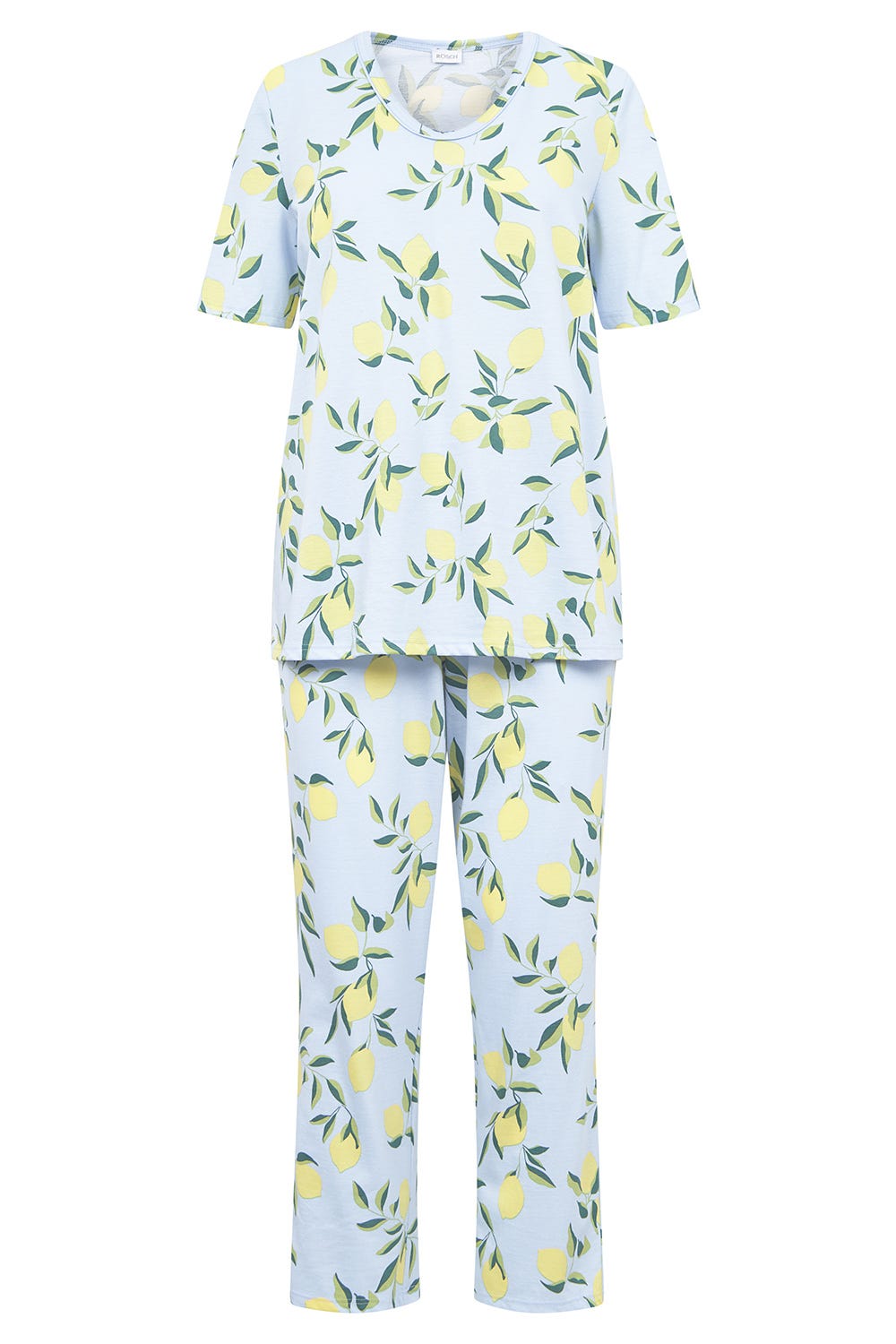 r-sch-be-happy-pyjama-7-8-mehrfarbig-zitronen-dessin image 2