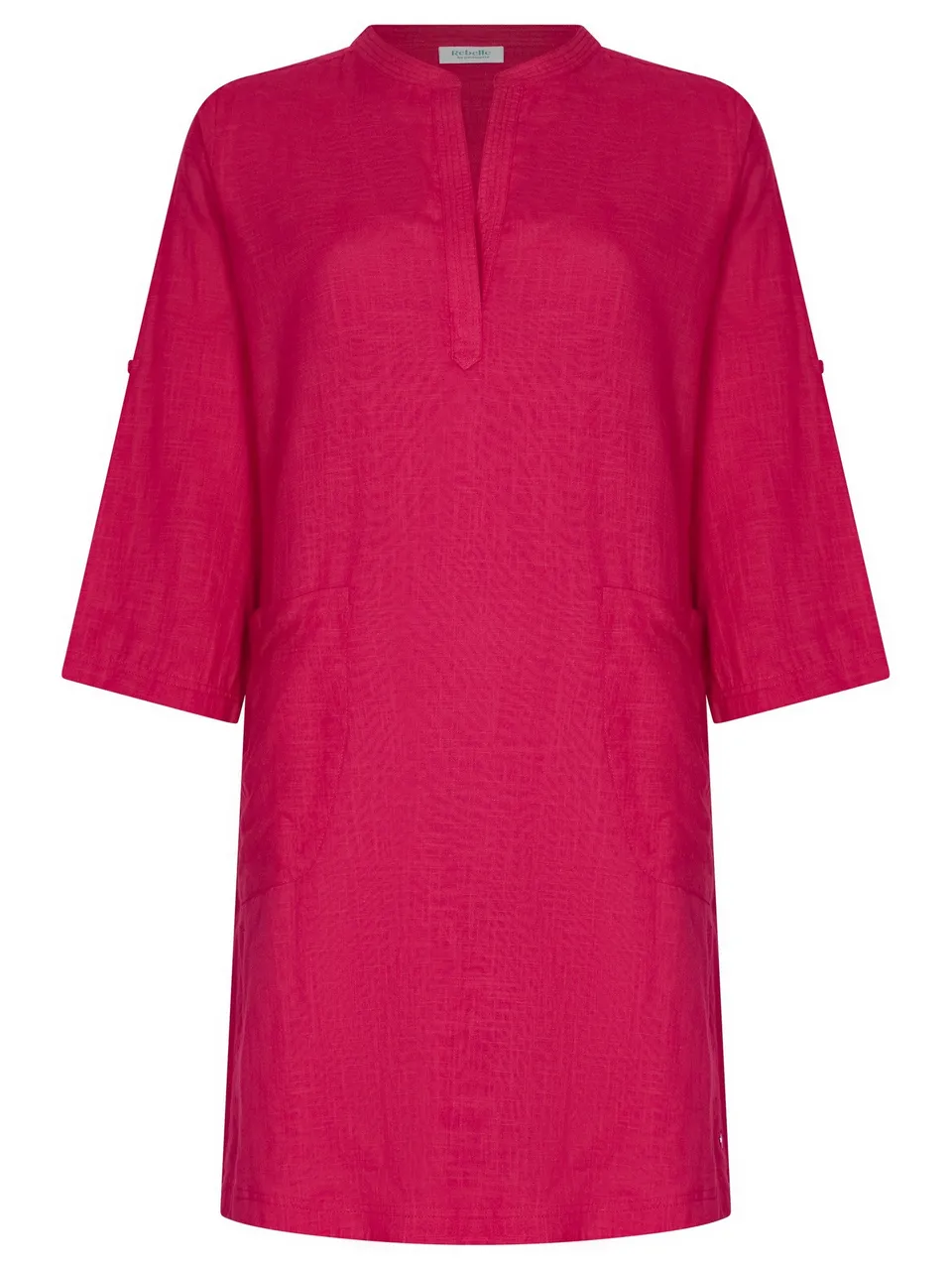 myrebelle-tropic-blush-beachkleid-cover-up-baumwolle-pink image 1