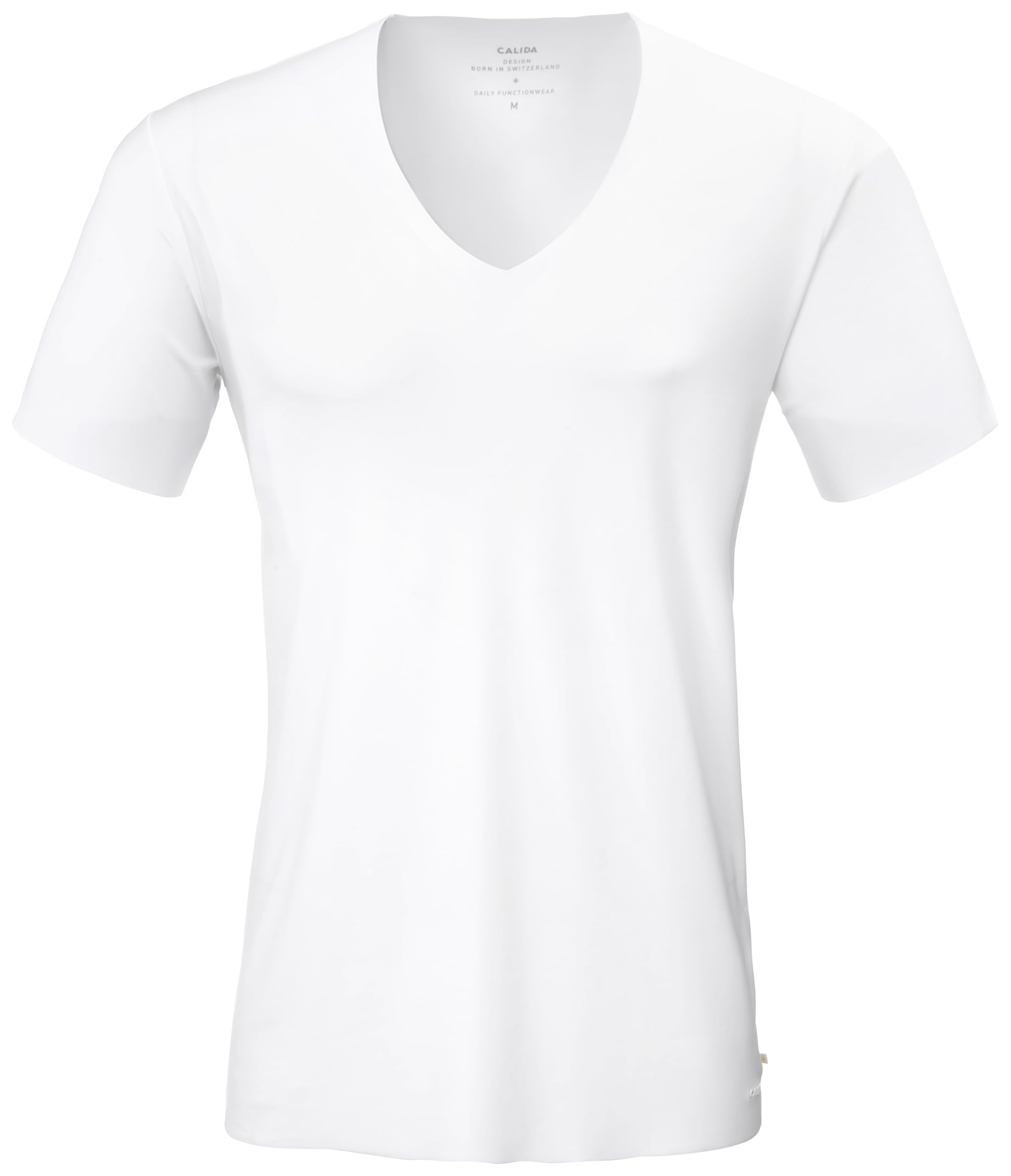 calida-clean-line-t-shirt-herren-wei-gr-50-baumwolle image 1