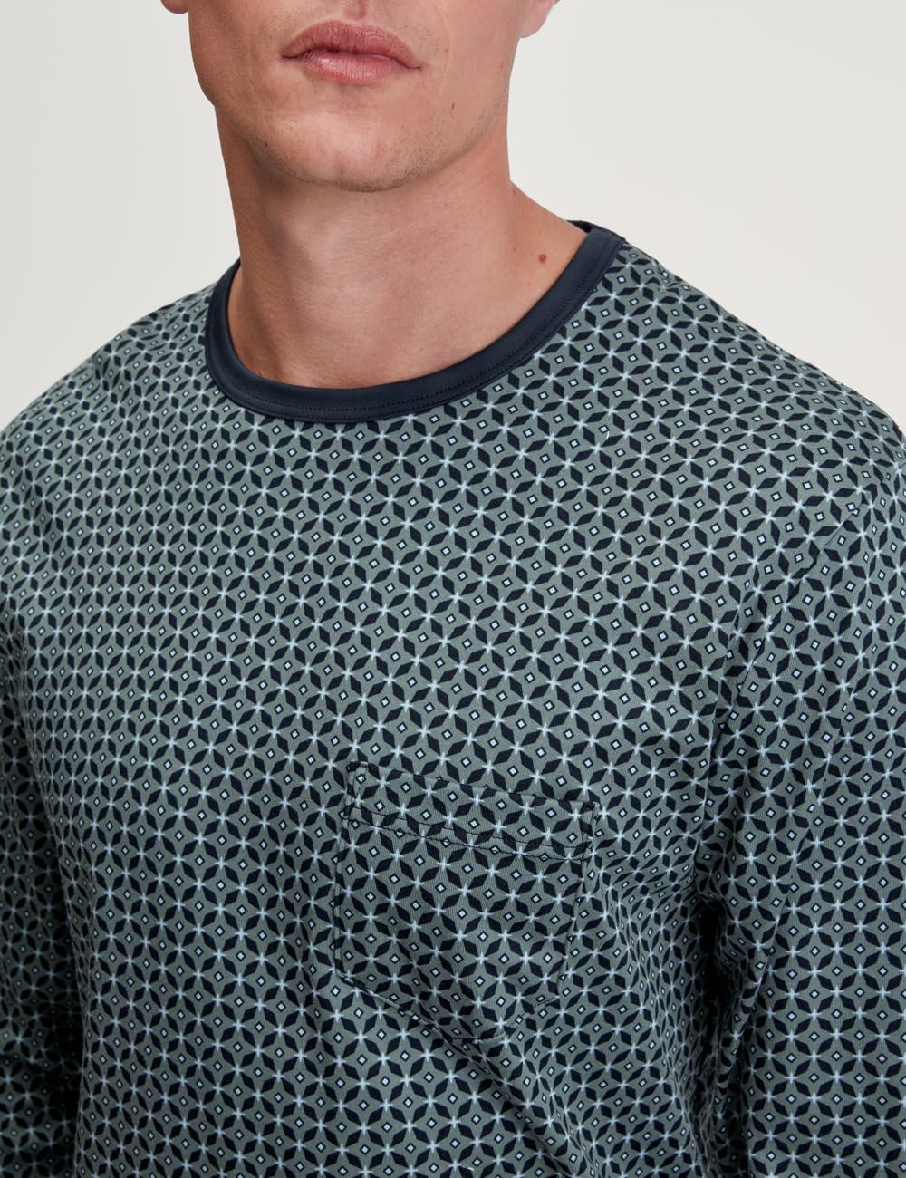 calida-relax-essentials-comfy-pyjamaset-herren-gr-52-54-baumwolle image 2