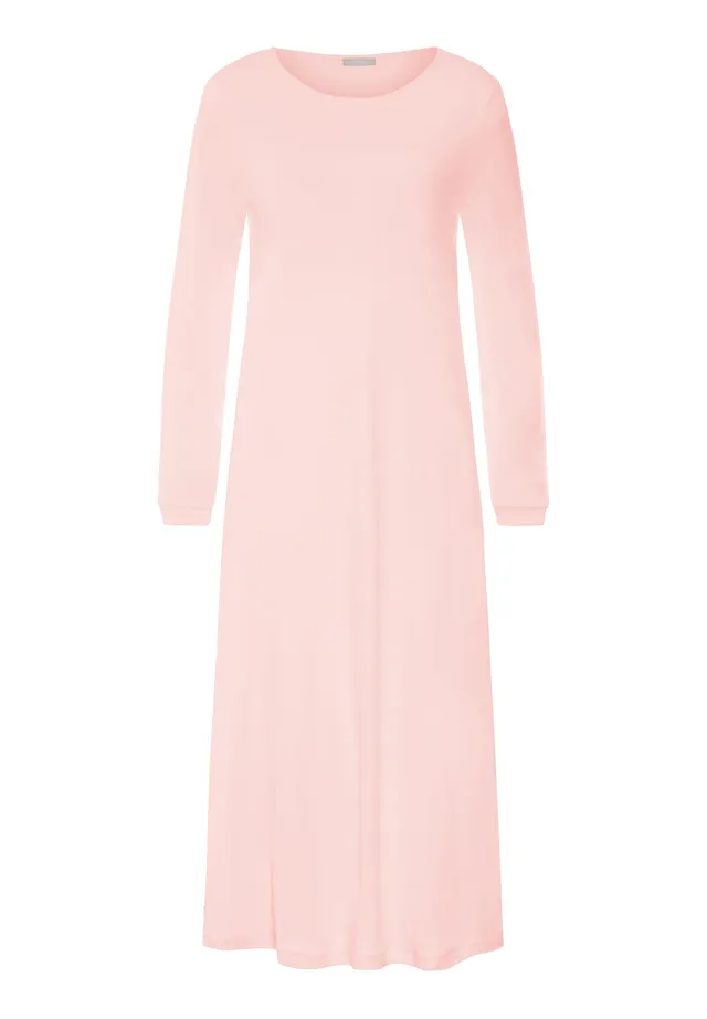 hanro-franca-nightdress-130cm-nachthemd-rosewater-baumwolle image 1