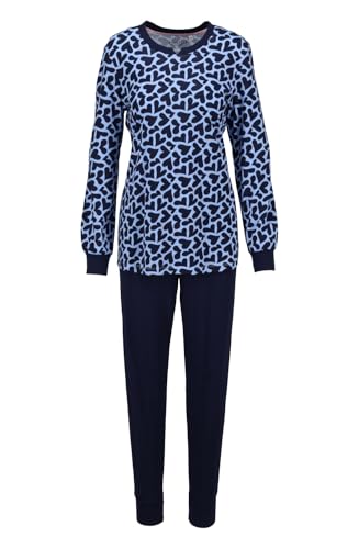 ringella-women-men-damen-schlafanzug-blau-gr-36-baumwolle image 8