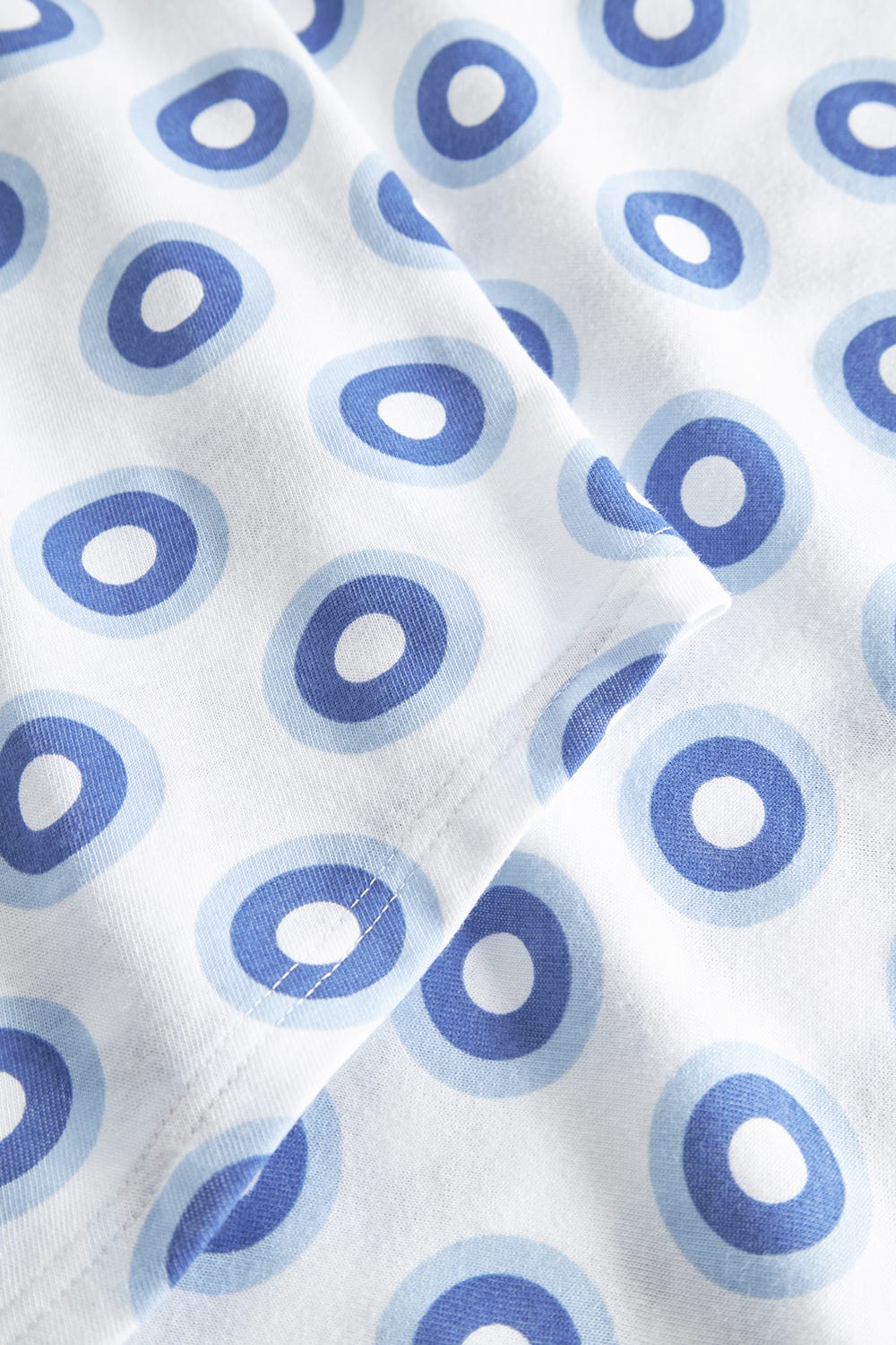 r-sch-be-happy-nachthemd-knielang-jersey-blau-kreise-druck image 5