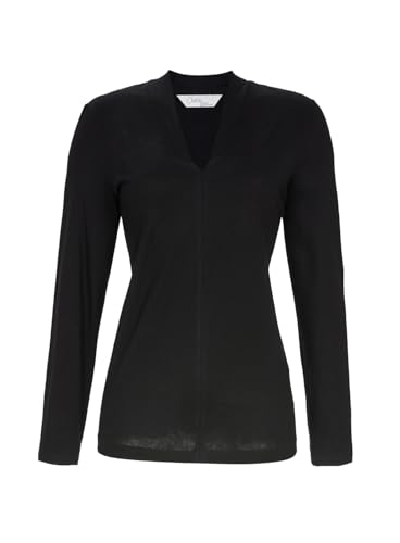 ringella-cherie-line-t-shirt-v-ausschnitt-schalkragen-damen image 3