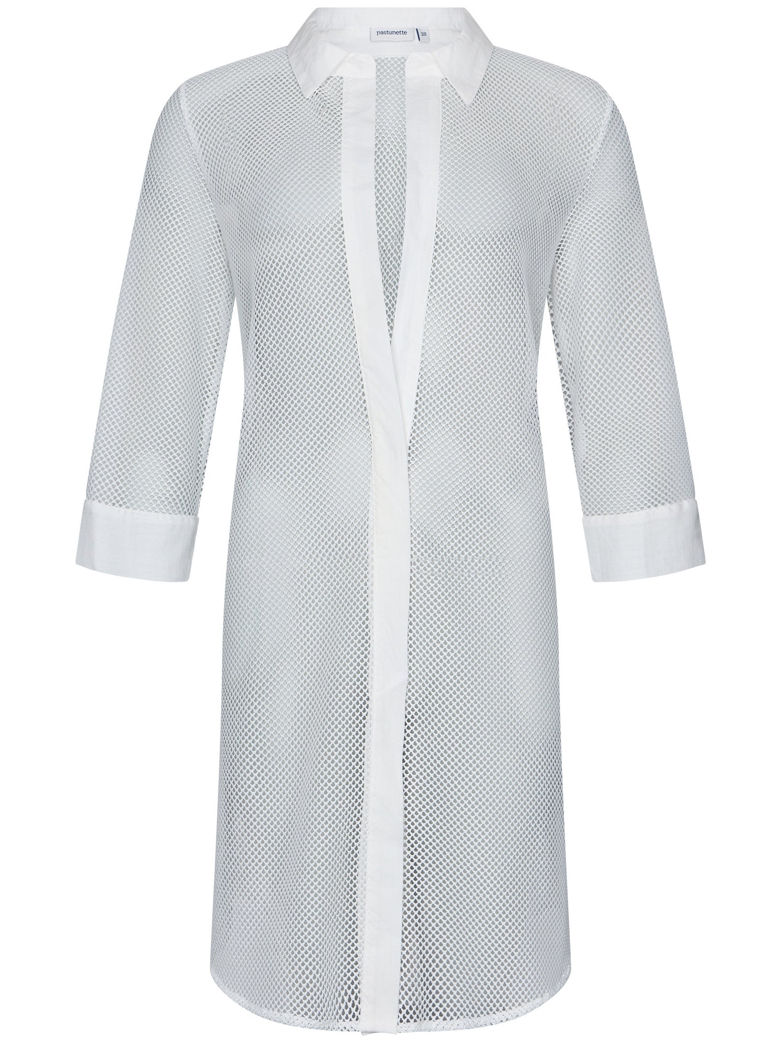 pastunette-beach-day-cover-up-wei-netz-langarm image 1
