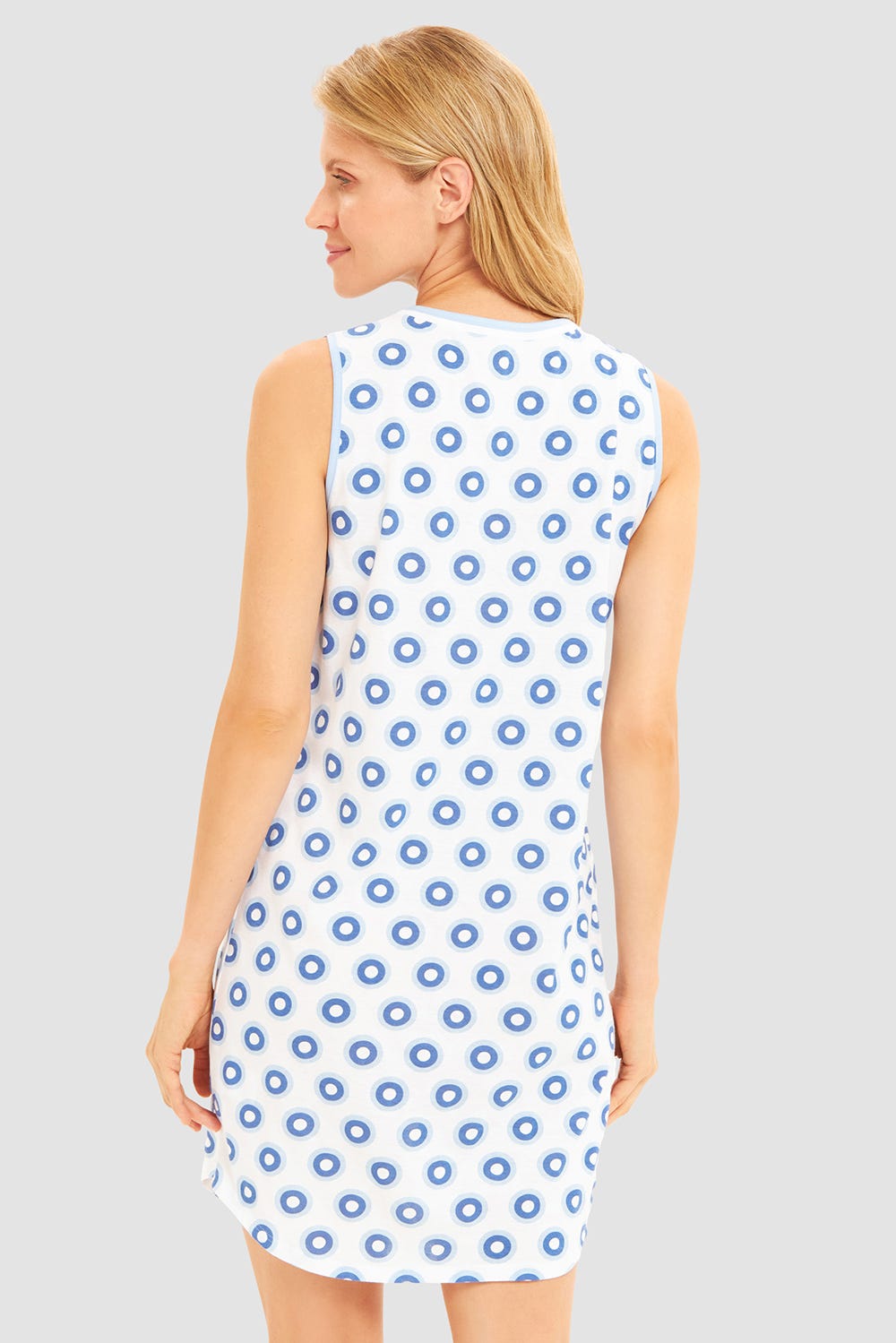 r-sch-be-happy-nachthemd-knielang-blau-jersey image 3