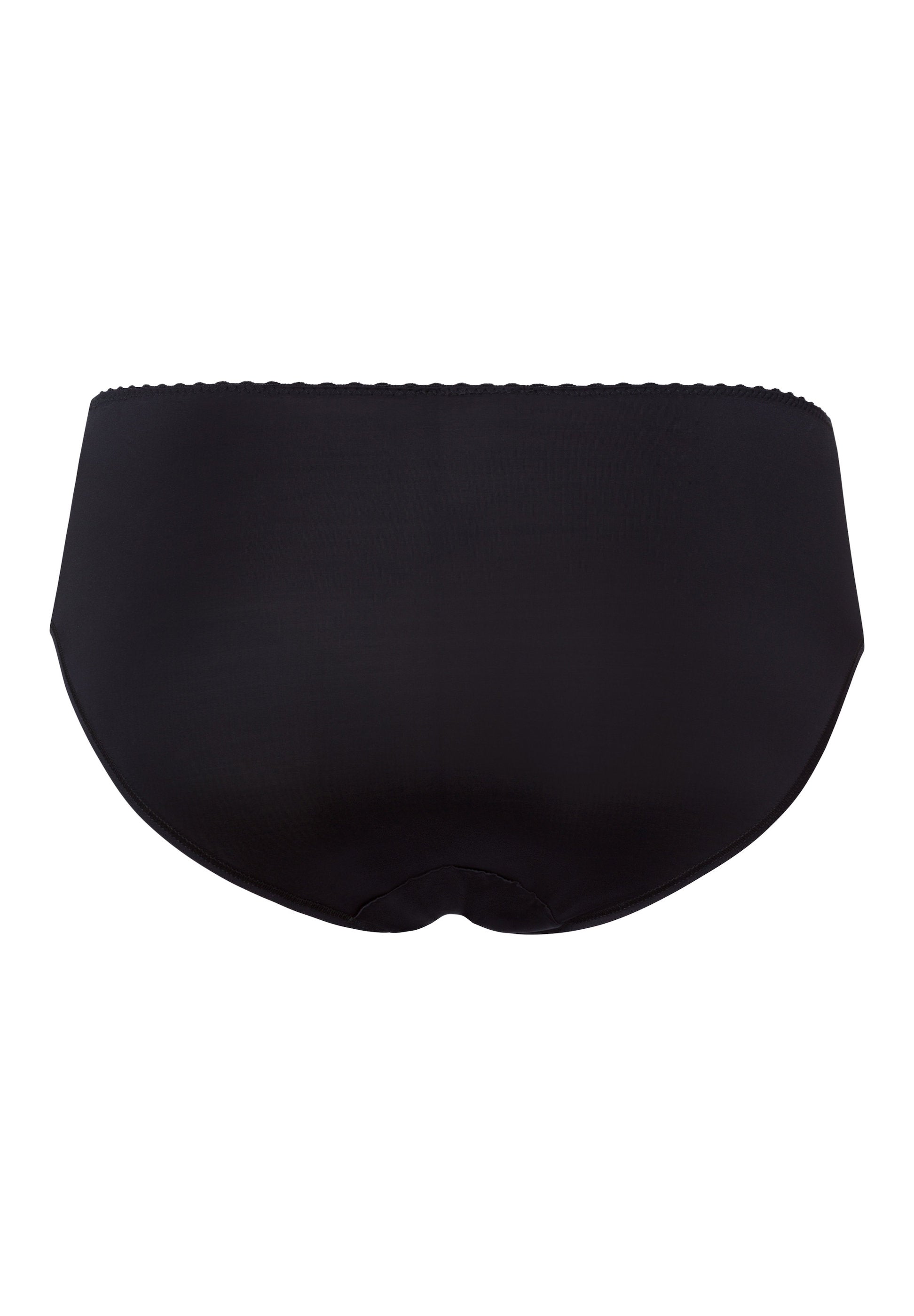 hanro-satin-deluxe-midi-briefs-071126-schwarz-modal image 3