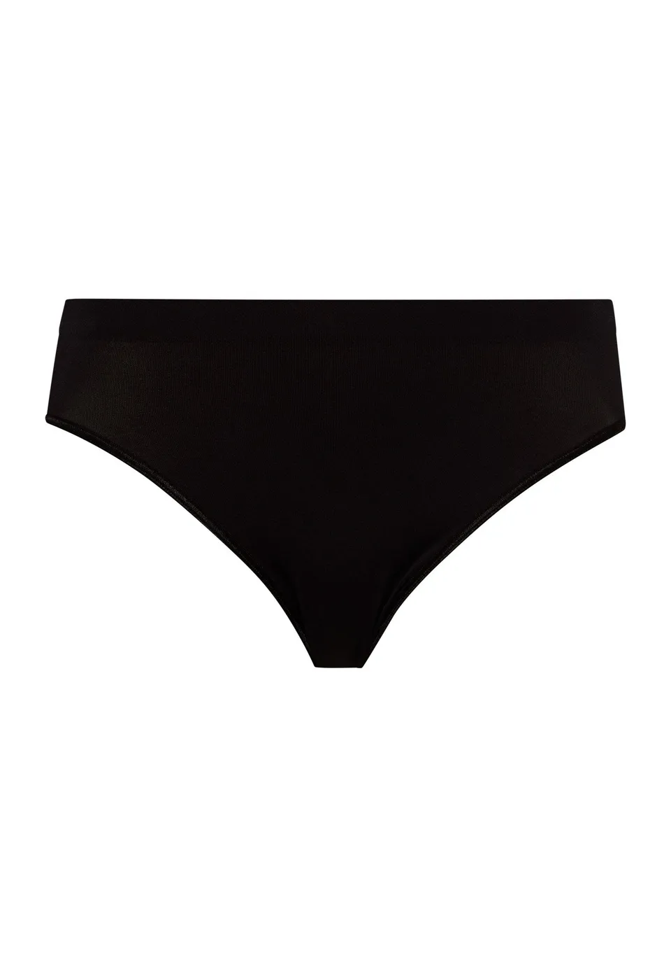 hanro-touch-feeling-midi-slip-schwarz-microfaser-damen image 1