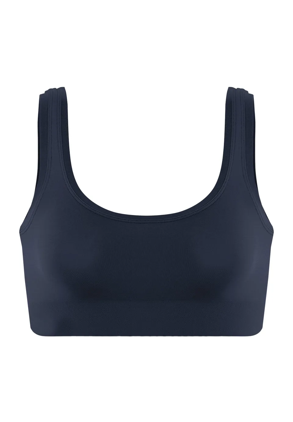 hanro-touch-feeling-071810-crop-top-deep-navy-micro image 1