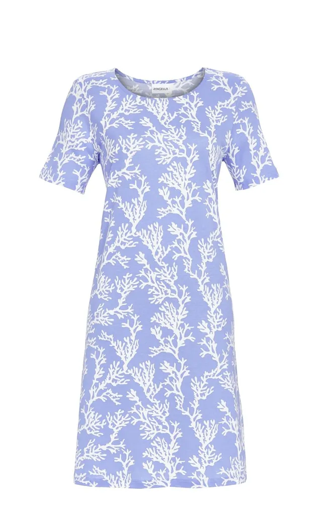 ringella-women-men-sleepshirt-korallen-dessin-nachthemd image 1