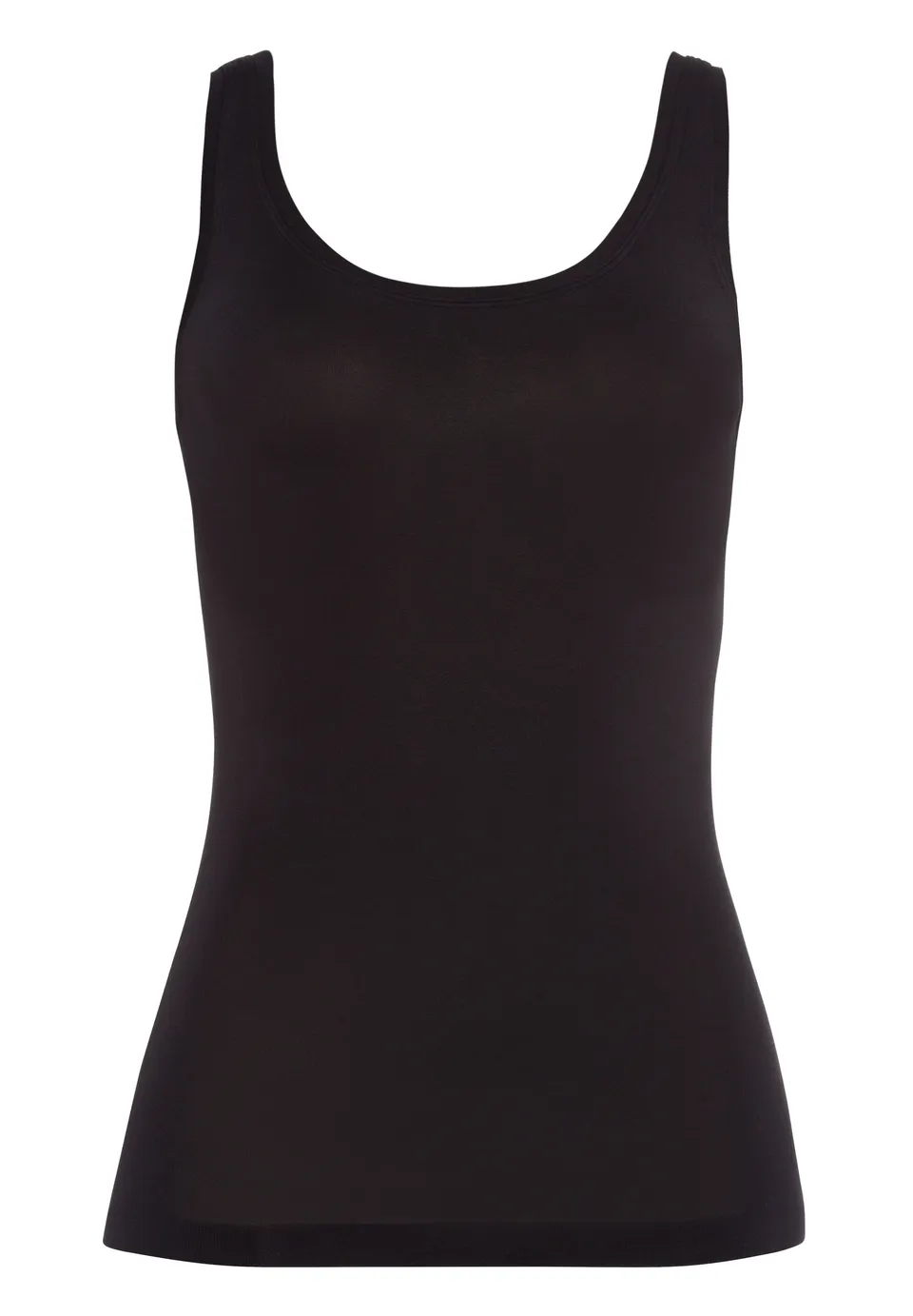 hanro-touch-feeling-tank-top-071814-top-schwarz-microfaser image 1