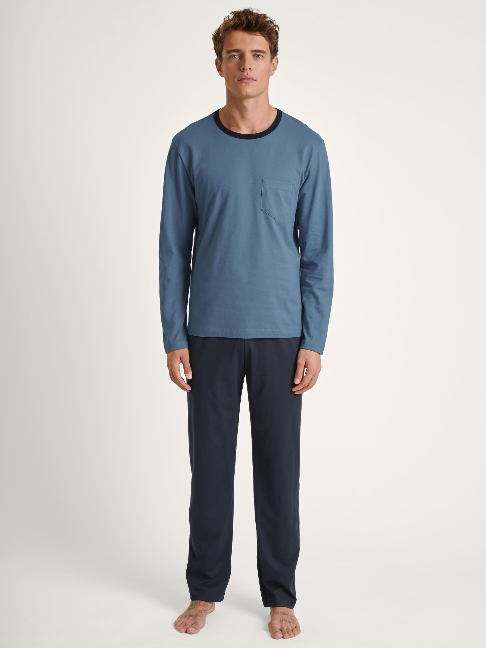 calida-relax-essentials-pyjama-herren-52-54-bio-baumwolle image 3