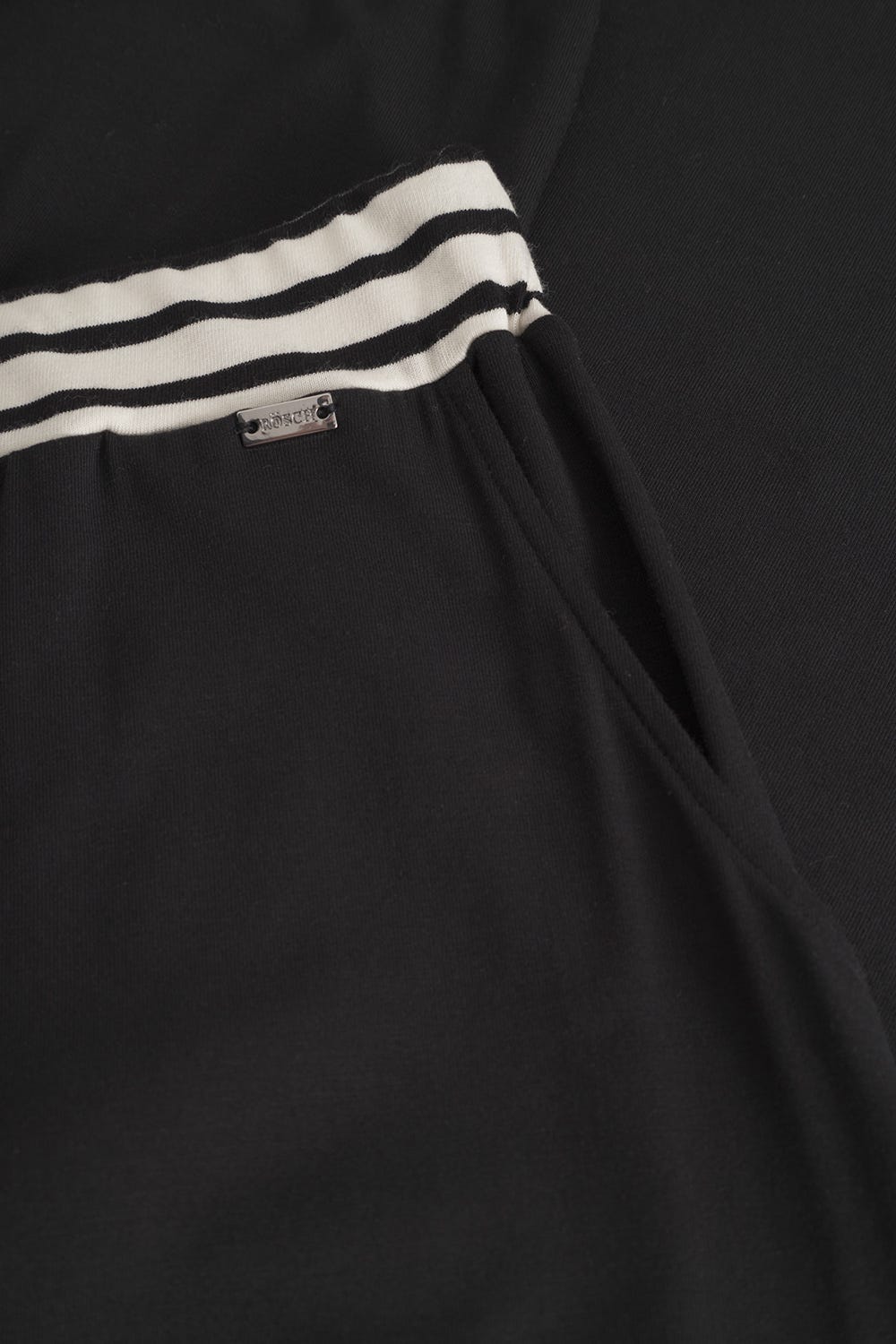 r-sch-be-happy-pyjamahose-lang-ringelbund-schwarz-jersey image 6