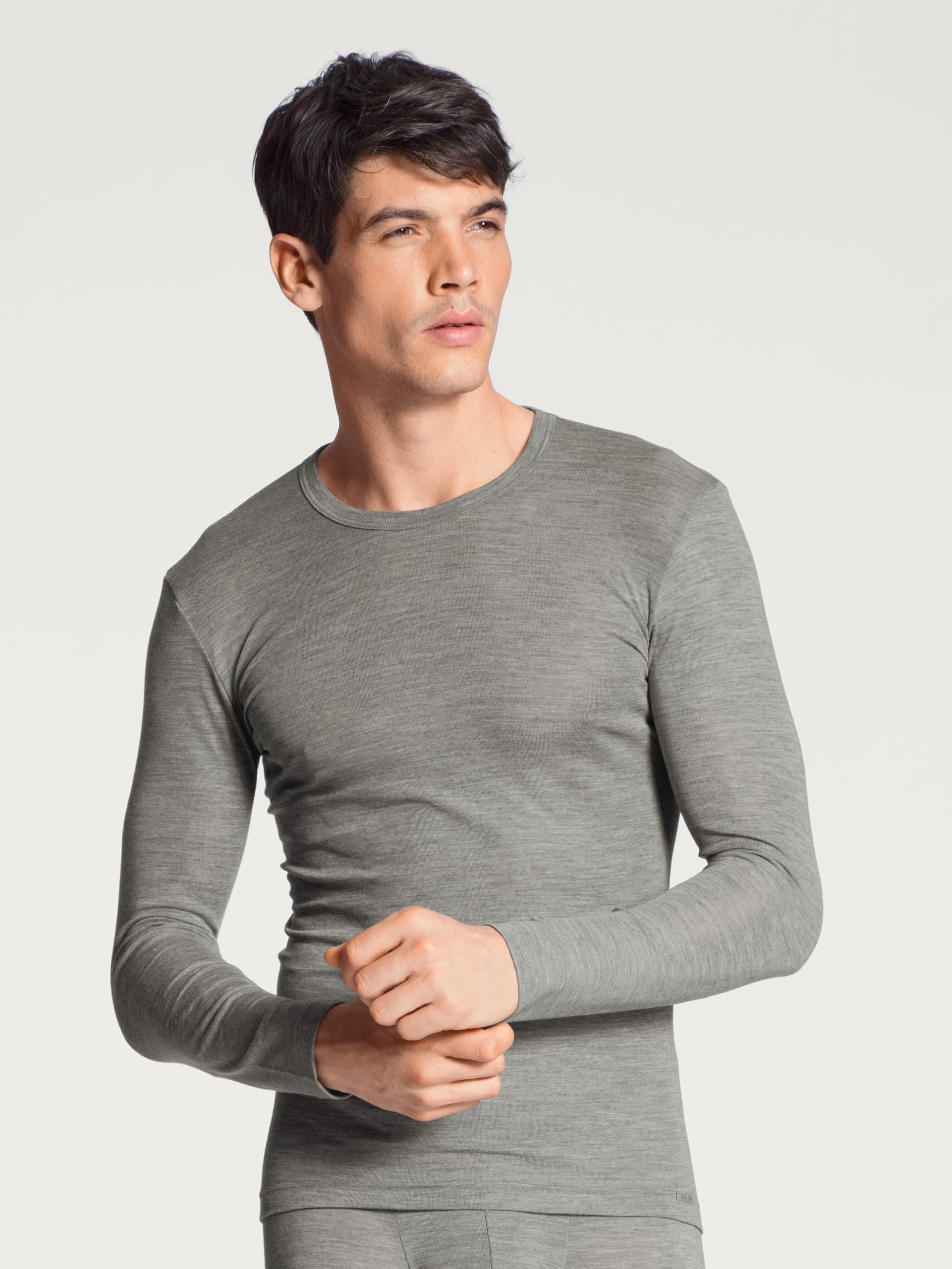 calida-wool-silk-langarmshirt-herren-dark-sapphire-wolle image 2