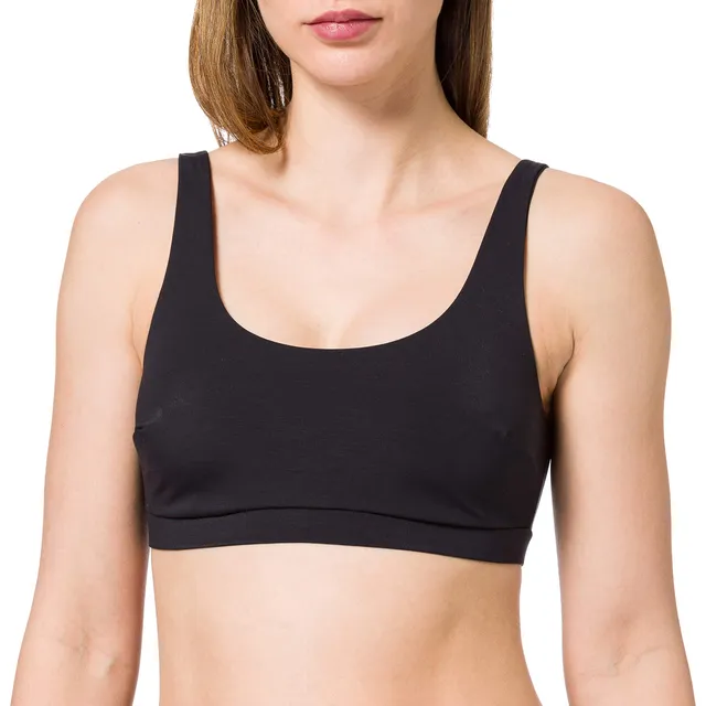 calida-natural-skin-bustier-damen-top-schwarz-cradle-to-cradle image 1