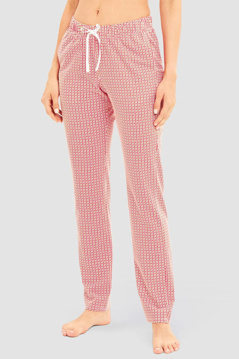 r-sch-be-happy-hose-lang-rot-gummibund-eingrifftaschen image 1