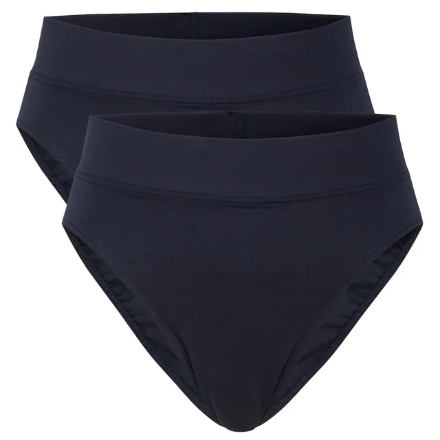 calida-elastic-slip-damen-m-schwarz-2er-pack-high-waist image 1