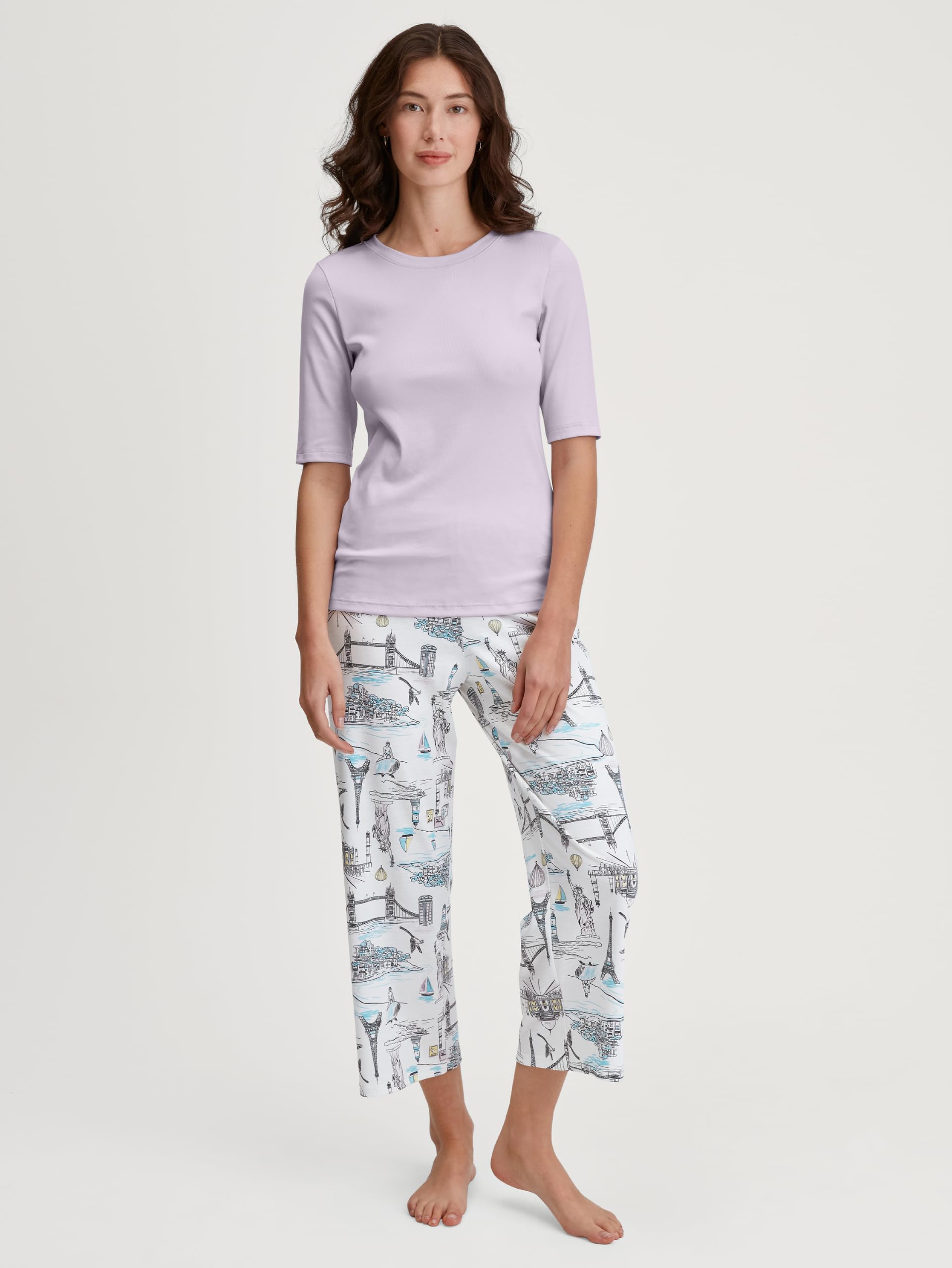 calida-favourites-lounge-schlafhose-damen-baumwolle-seitentaschen image 5