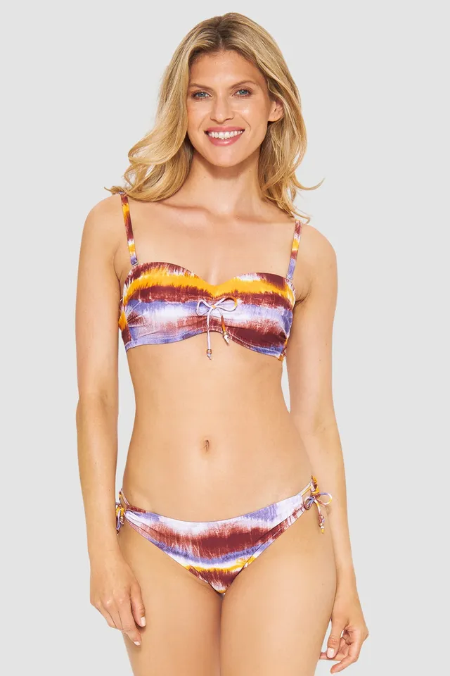 r-sch-be-happy-bikini-oberteil-bandeau-mehrfarbig-tie-dye image 1