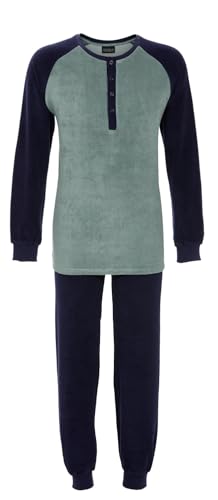 ringella-women-men-pyjama-stretchfrottee-kuschelpyjama-warm image 4