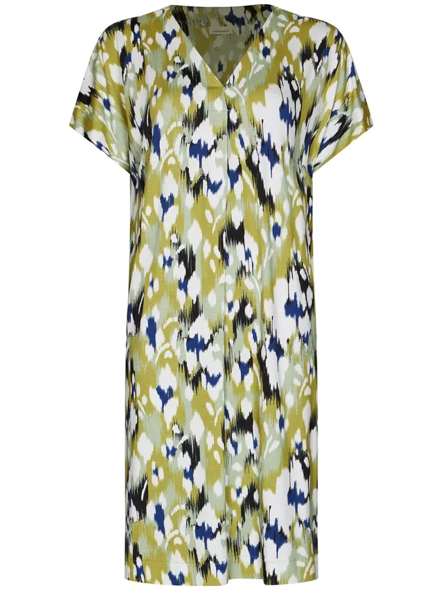pastunette-tides-kleid-multicolor-v-ausschnitt-viskose image 1