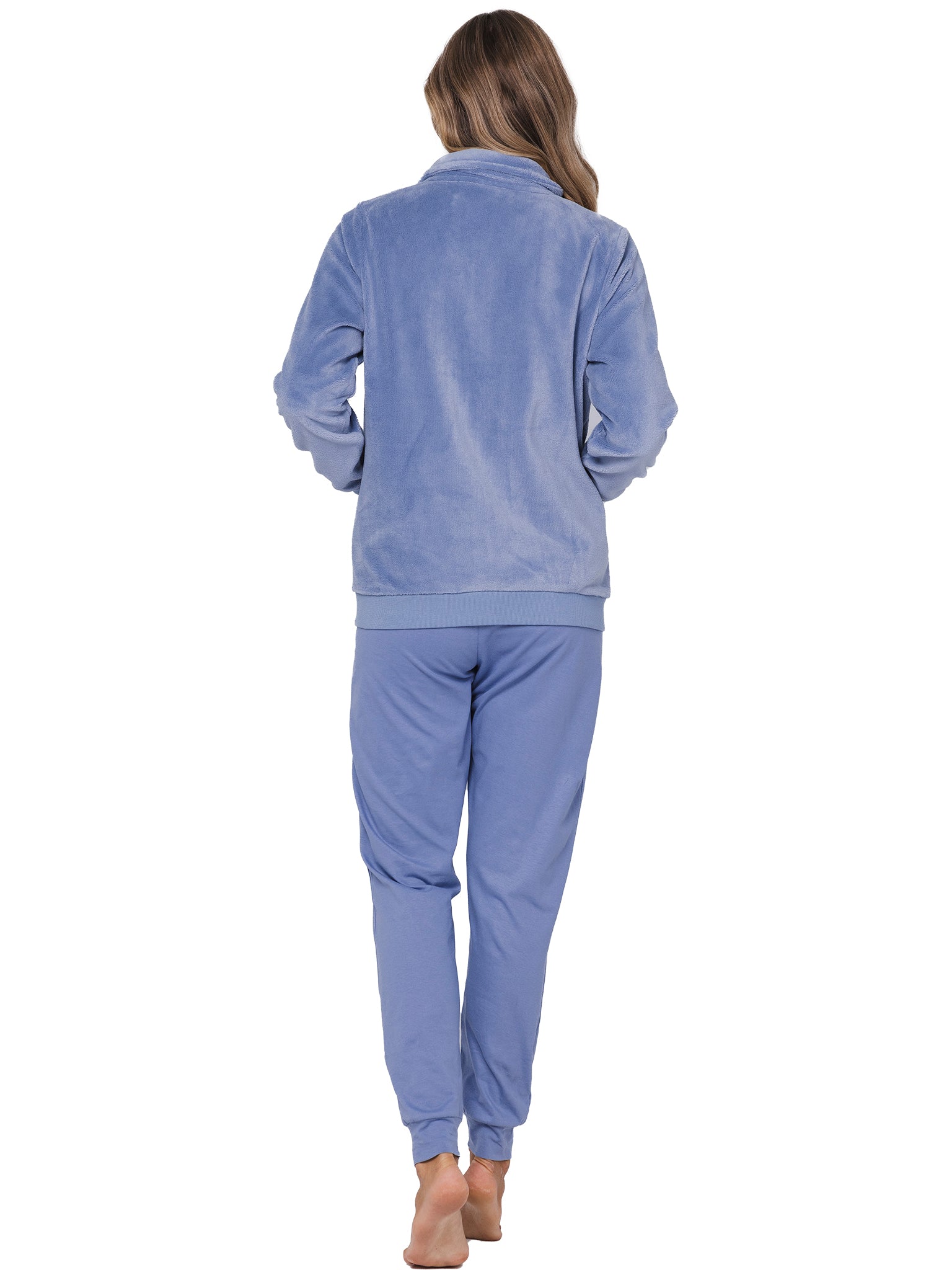 pastunette-blue-fog-weste-blau-fleece-mit-reissverschluss image 3